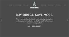 Desktop Screenshot of inukshukpro.com